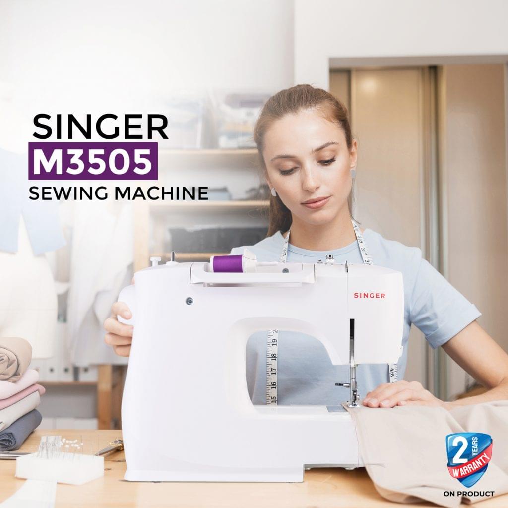 SINGER FASHION MAKER M3505 SEWING MACHINE (32 STITCHES)