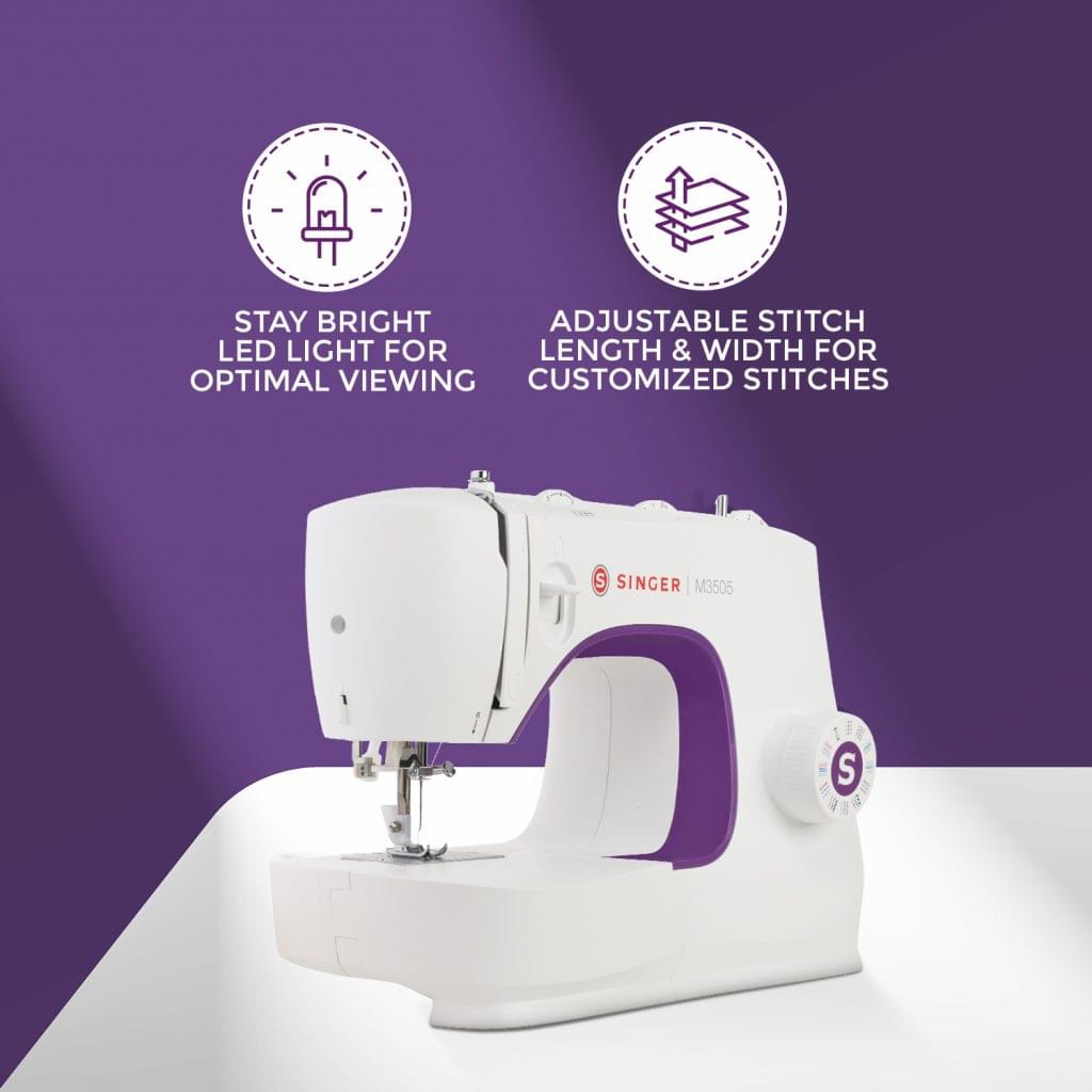 SINGER FASHION MAKER M3505 SEWING MACHINE (32 STITCHES)