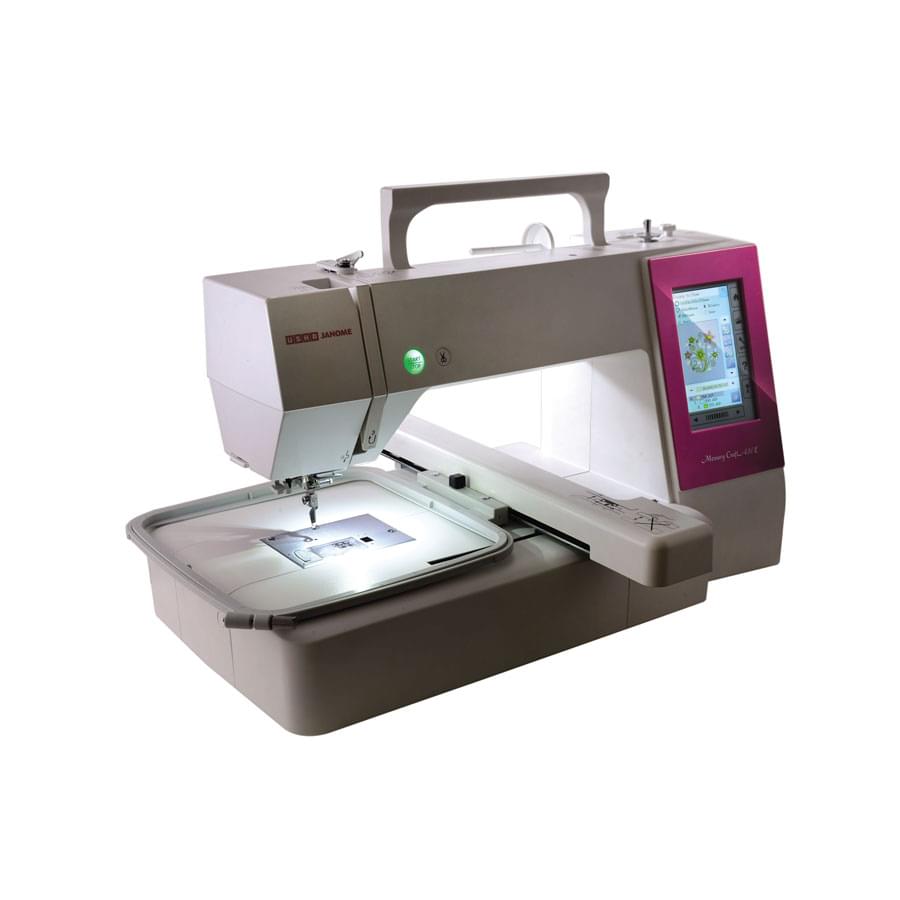 Usha Computerized Embroidery Sewing Machine - MC 450E with Digitizer Jr